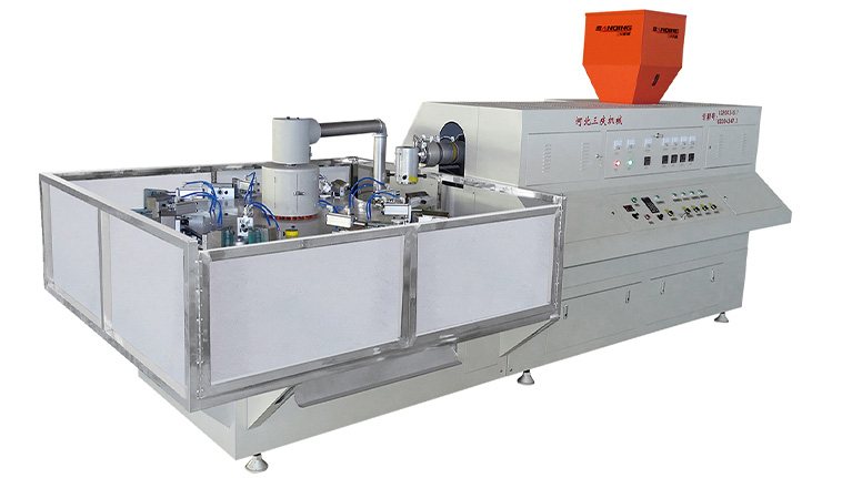 六模高速旋轉(zhuǎn)吹塑機(jī)