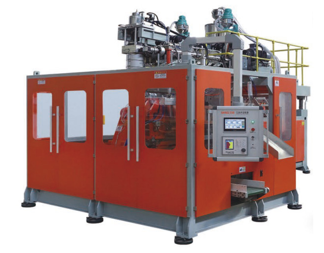 六模高速旋轉(zhuǎn)吹塑機