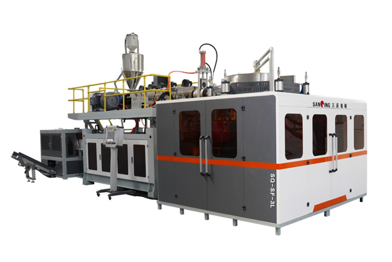 六模高速旋轉(zhuǎn)吹塑機(jī)