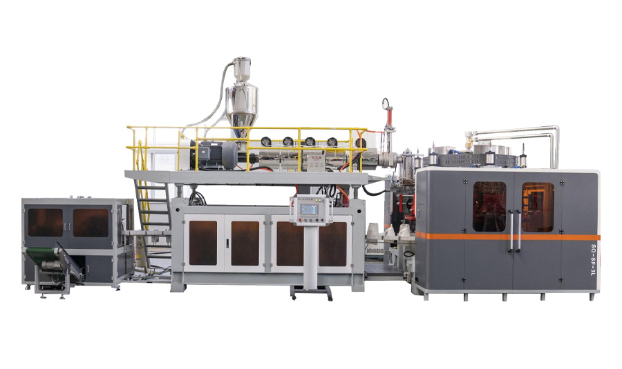 六模高速旋轉(zhuǎn)吹塑機(jī)