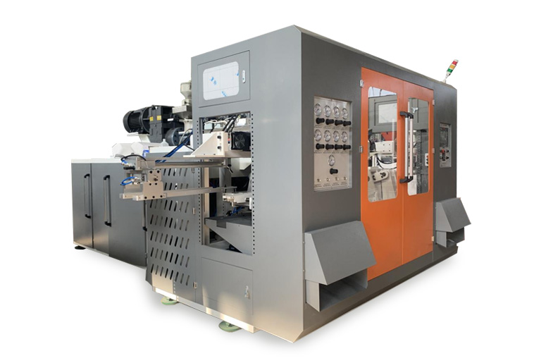 六模高速旋轉(zhuǎn)吹塑機