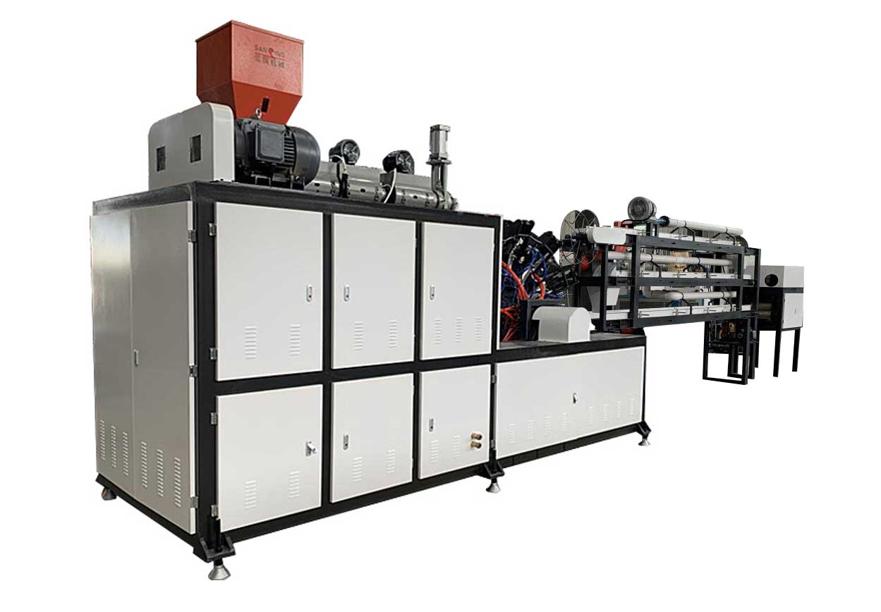 六模高速旋轉(zhuǎn)吹塑機